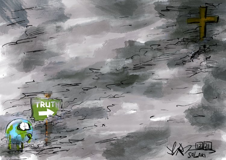 The world searching for truth